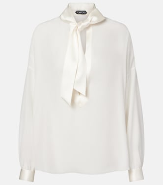 Silk crêpe de chine blouse | Tom Ford