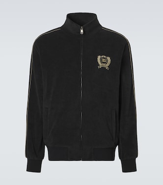 Logo cotton-blend sweatshirt | Dolce&Gabbana