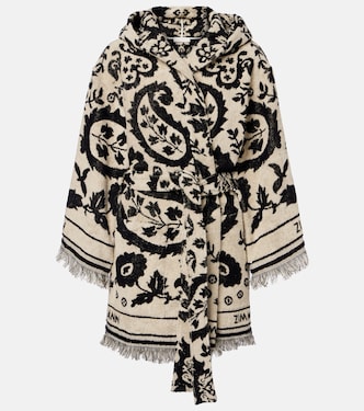 Wanderlust cotton terry wrap robe | Zimmermann