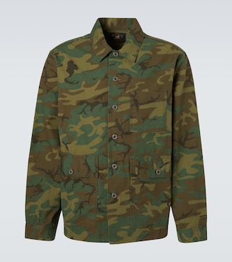 Camouflage cotton overshirt | RRL