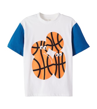 Printed cotton jersey T-shirt | Stella McCartney Kids