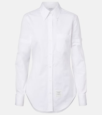 Logo cotton shirt | Thom Browne