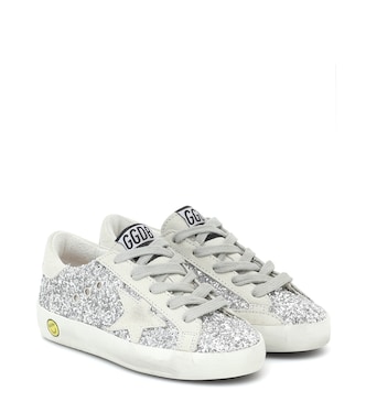 Sneakers Superstar mit Glitter | Golden Goose Kids