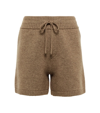 Shorts Kev in misto cashmere | Khaite