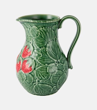 Strawberries earthenware jug | Bordallo Pinheiro