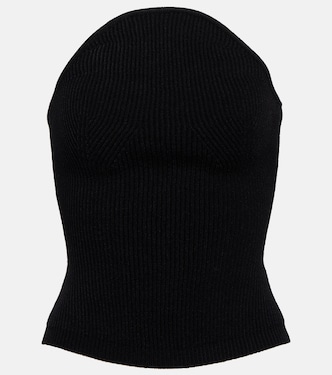 Jericho rib-knit bustier | Khaite