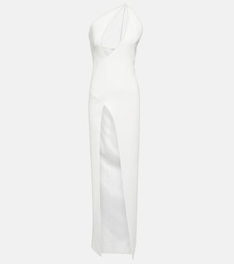 One-shoulder keyhole gown | Mônot