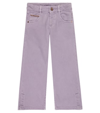 Jeans flared adornados | Brunello Cucinelli Kids