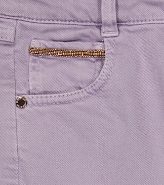 Embellished flared jeans | Brunello Cucinelli Kids