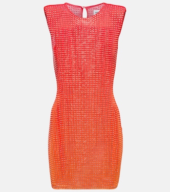 Embellished minidress | Self-Portrait