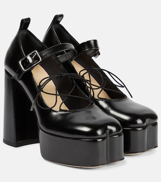 Plateau-Pumps aus Leder | Simone Rocha