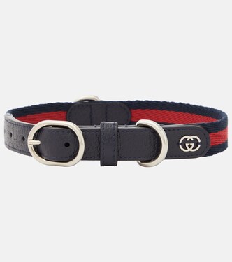 GG canvas small/medium pet collar | Gucci