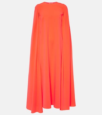 Abito midi Twiggy con mantella | Roksanda