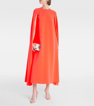 Abito midi Twiggy con mantella | Roksanda