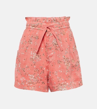 Shorts Ceyane in cotone e seta | Isabel Marant