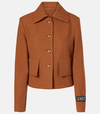Giacca Iconic in misto lana e cotone | Patou