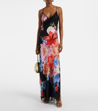 Abito sottoveste Lucia con stampa floreale | Poupette St Barth