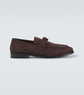 Loafers Astaire Knot aus Veloursleder | Bottega Veneta