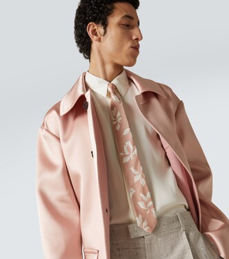 Cravatta in seta con stampa | Dries Van Noten