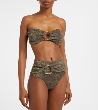 Slip bikini Dorit a vita alta | Alexandra Miro