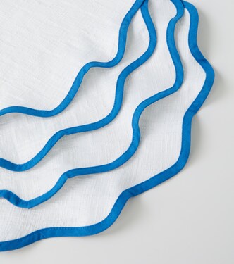 Cloud set of 4 cotton placemats | La DoubleJ