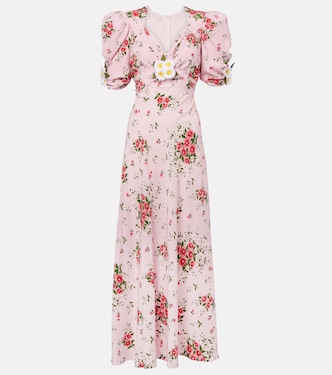 Floral silk cocktail dress | Rodarte