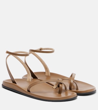 Hugh leather sandals | The Row