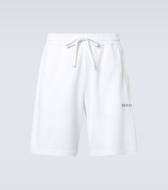 Shorts Webstripe aus Baumwoll-Jersey | Gucci