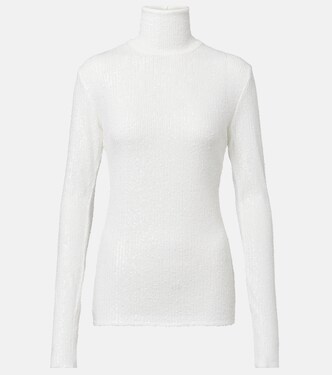 Ribbed-knit turtleneck sweater | Norma Kamali