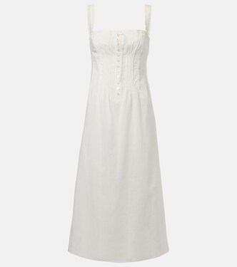 Matilde cotton midi dress | Staud