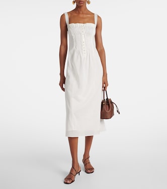 Abito midi Matilde in cotone | Staud