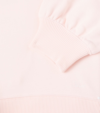 Sweat-shirt en coton et dentelle | Chloé Kids