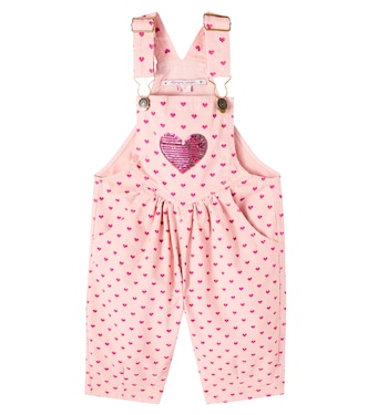 Baby Nola embellished cotton overalls | Konges Sløjd