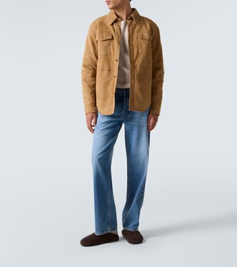 Veste Bento en daim et shearling | The Row