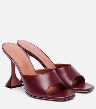 Lupita 95 leather mules | Amina Muaddi