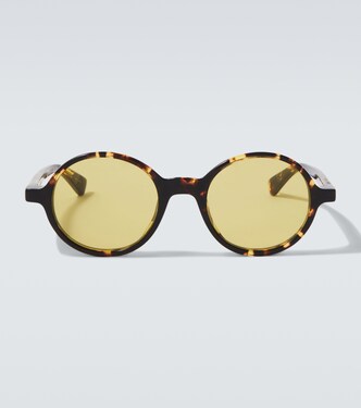 Slim Ribbon round sunglasses | Bottega Veneta