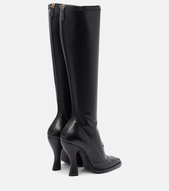 Studded leather knee-high boots | Etro