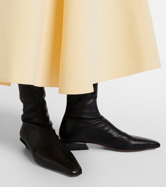 Bettina leather ankle boots | Paris Texas