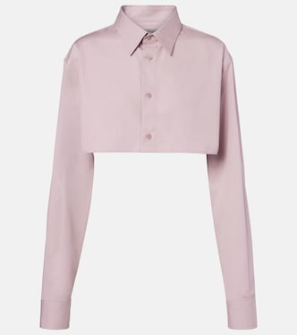 Cropped cotton shirt | Balenciaga