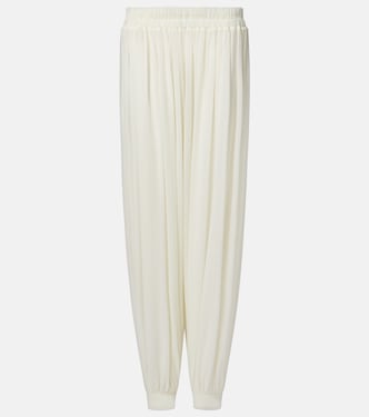 Silk-blend wide-leg pants | Alaïa
