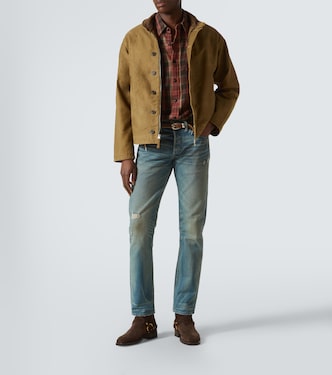 Jeans slim Ridgway con efecto desgastado | RRL
