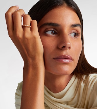 Boucle d'oreille Sabrina en or 18 ct et diamants | Eéra