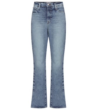 Jeans rectos Le Drew de tiro alto | Frame