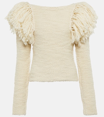 Jersey Sully mezcla de lana con flecos | Isabel Marant