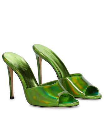 Holographic sandals | Paris Texas