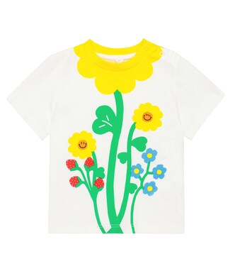Baby - T-shirt in cotone con stampa | Stella McCartney Kids