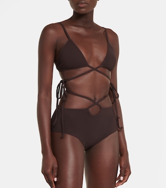 Wrapround bikini bottoms | Christopher Esber