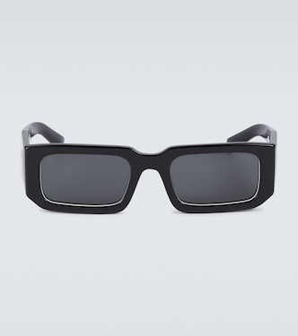 Eckige Sonnenbrille Symbole | Prada