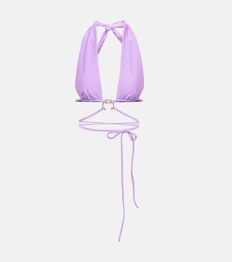 Top de bikini Pierced wrap | Same
