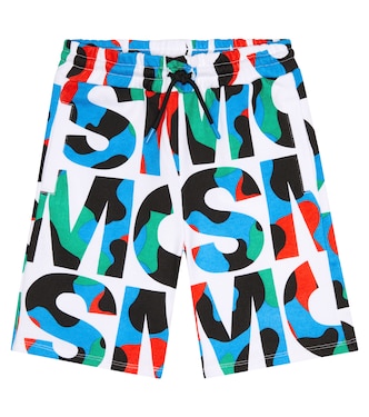 Shorts en jersey de algodón estampados | Stella McCartney Kids